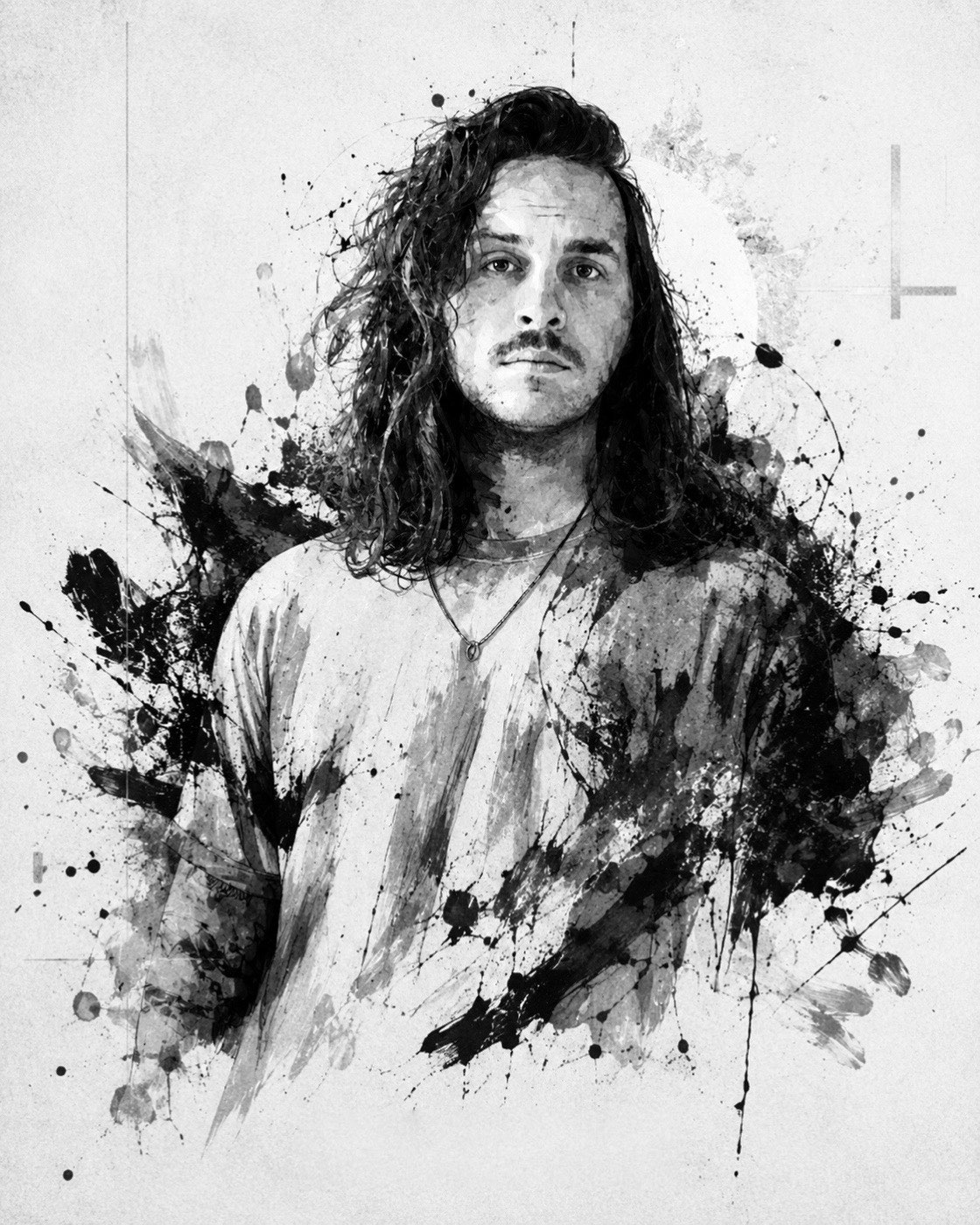 Portrait de Charles Drapeau, peintre abstrait à Montréal